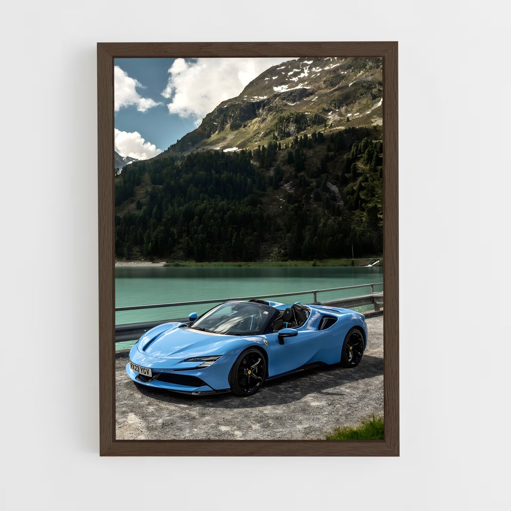 Poster Sérénité Sportive – affiche Ferrari (vue 5)